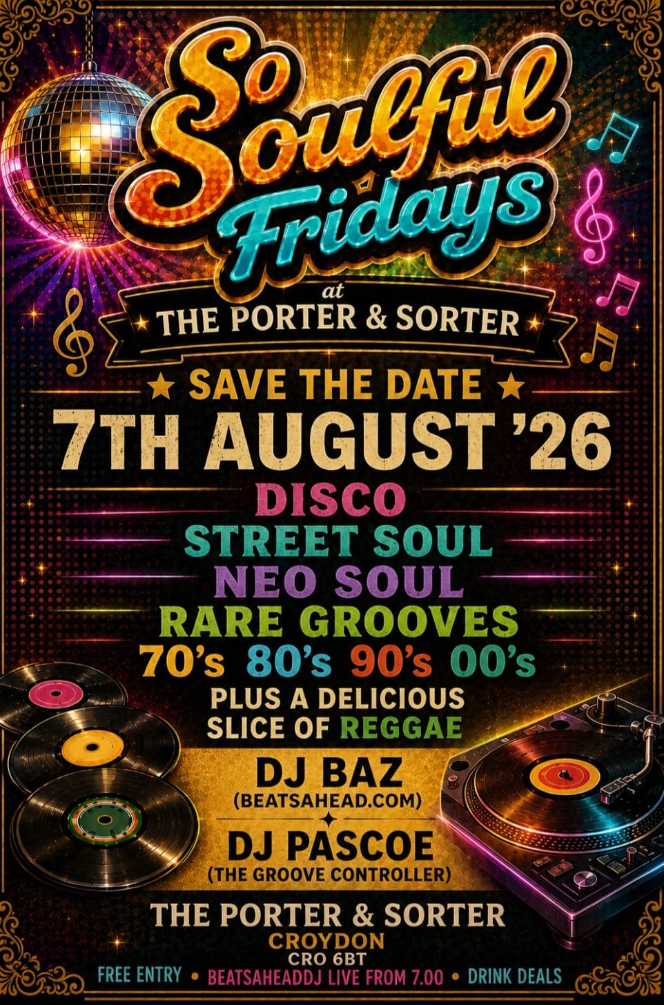 Soul Night at the Porter & Sorter, Croydon
